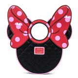 Loungefly Disney Minnie Mouse Quilted Bow Crossbody Bag Purse - Radar Toys