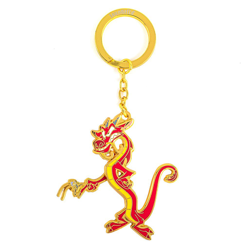 Loungefly Disney Mulan Mushu 2.5 Inch Enamel Keychain