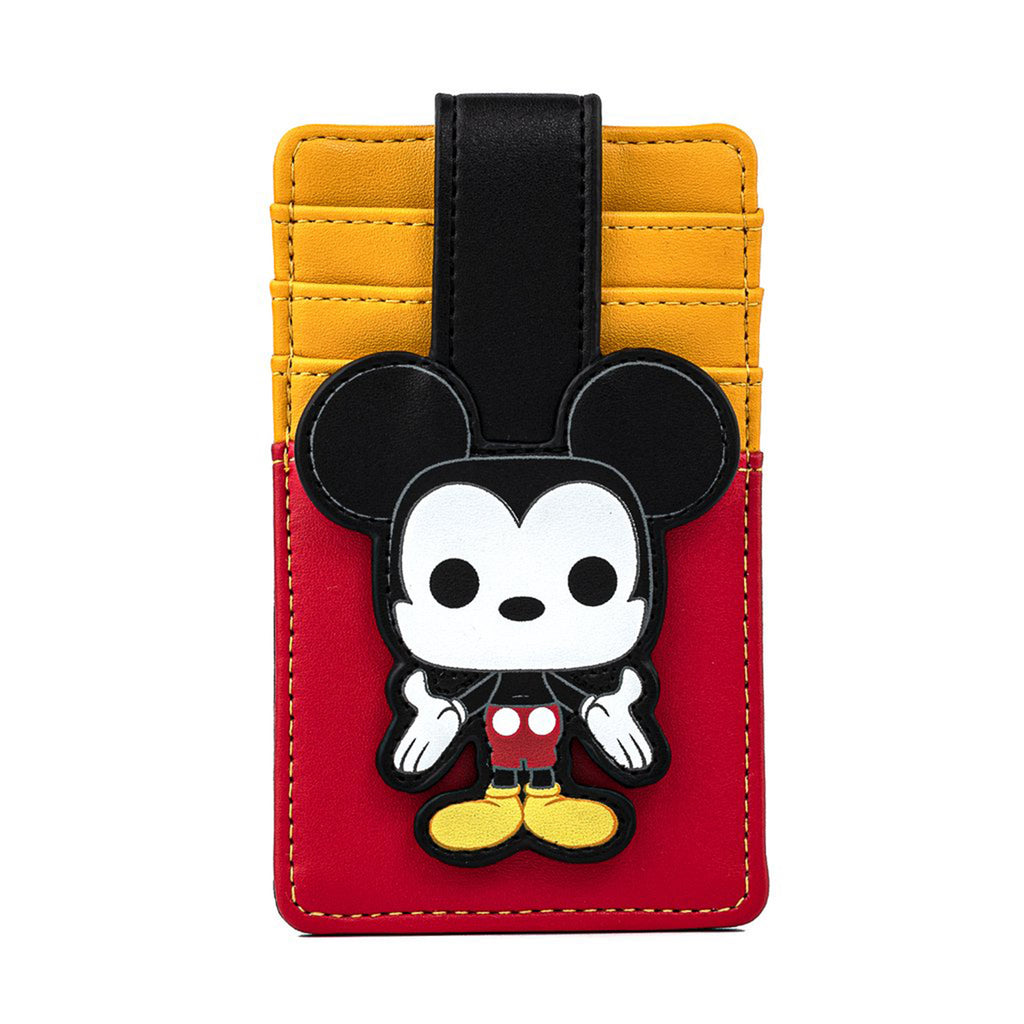 Loungefly Disney POP Mickey Mouse Cardholder ID Wallet