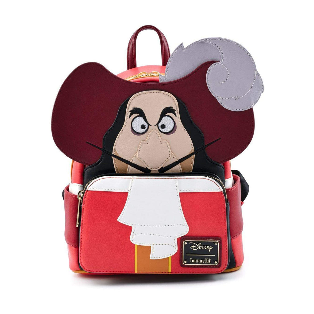 Loungefly Disney Peter Pan Captain Hook Cosplay Mini Backpack