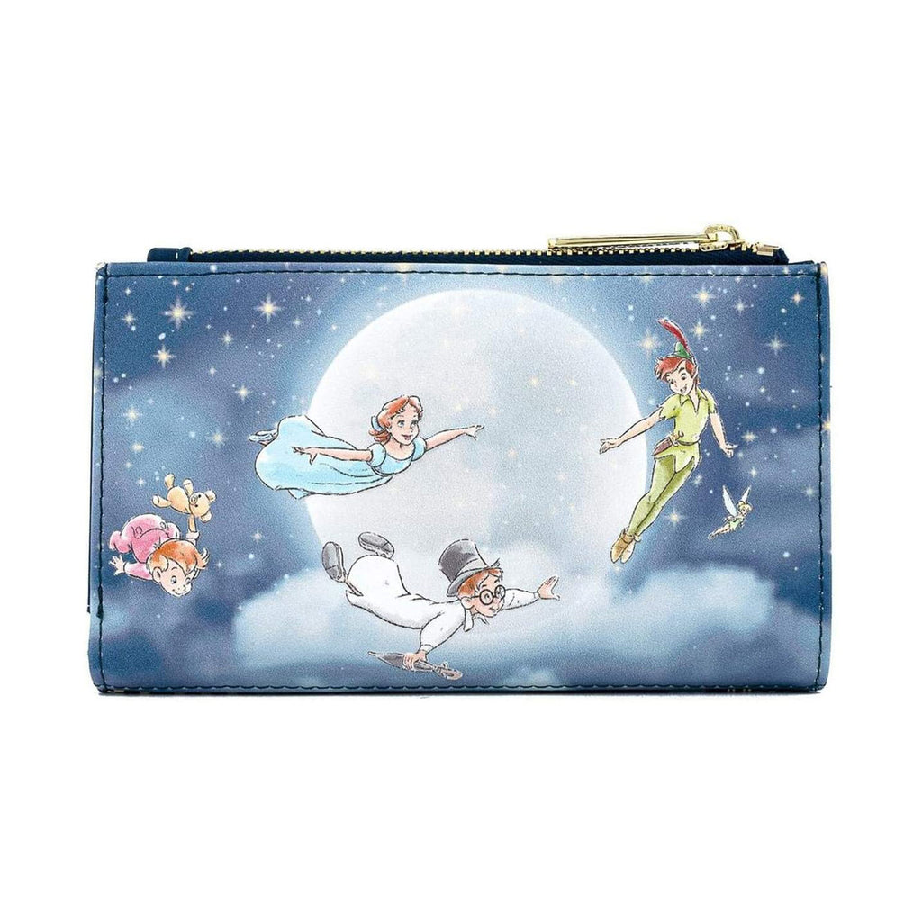 Loungefly Disney Peter Pan Second Star Flap Wallet