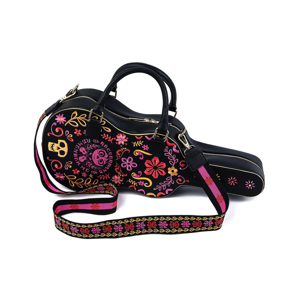 Loungefly Disney Pixar Coco Guitar Case Crossbody Bag Purse