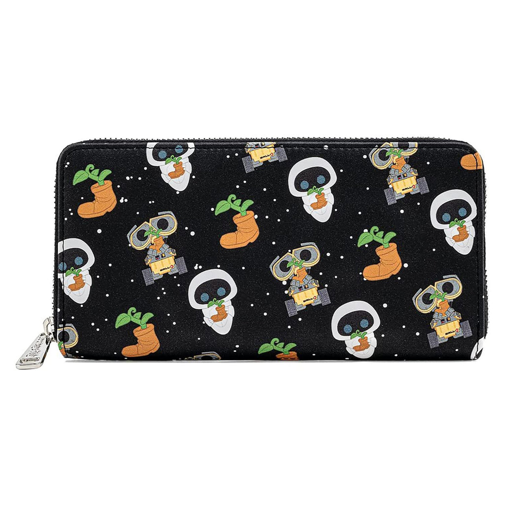 Loungefly Disney Pixar Earth Day Wall E Zip Around Wallet