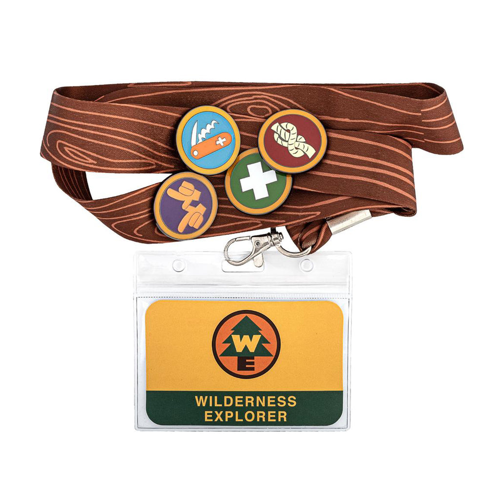 Loungefly Disney Pixar Up Wilderness Explorer Lanyard With Pins