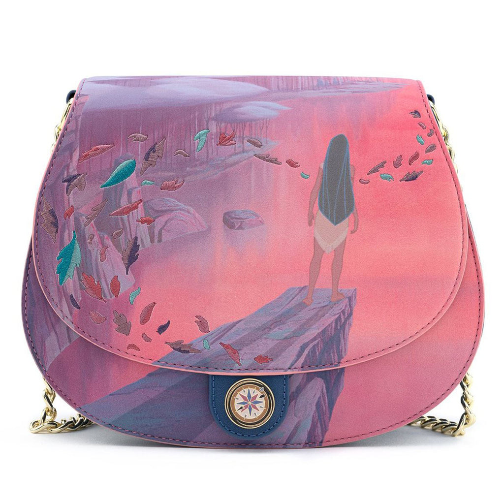 Loungefly Disney Pocahontas Colors Of The Wind Crossbody Bag Purse