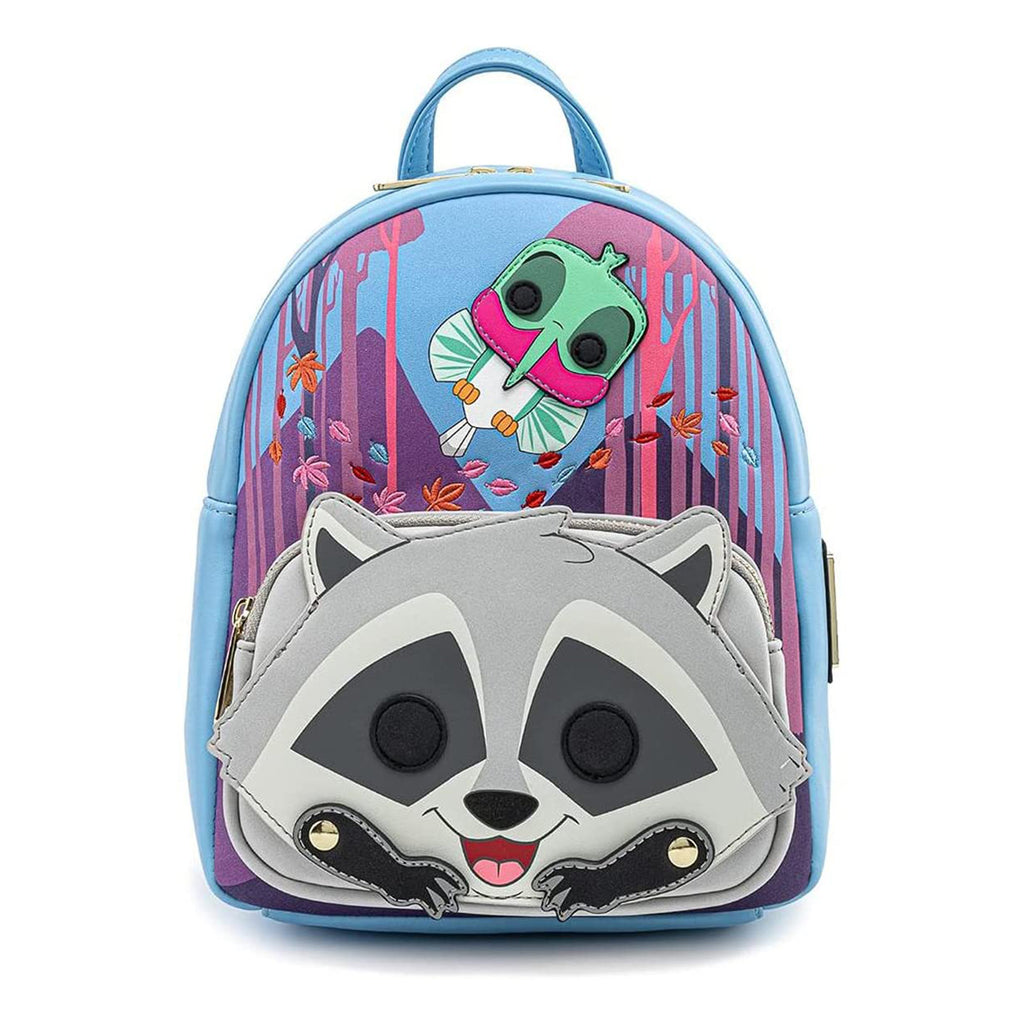 Loungefly Disney Pocahontas Meeko Flit Earth Day Cosplay Mini Backpack