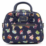 Loungefly Disney Princess Books All Over Print Crossbody Bag Purse - Radar Toys