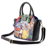 Loungefly Disney Princess Castle Series Belle Crossbody Bag Purse - Radar Toys