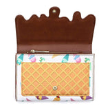 Loungefly Disney Princess Ice Cream Die Cut Flap Wallet - Radar Toys