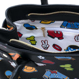 Loungefly Disney Sensational 6 Outfits All Over Print Crossbody Bag Purse - Radar Toys