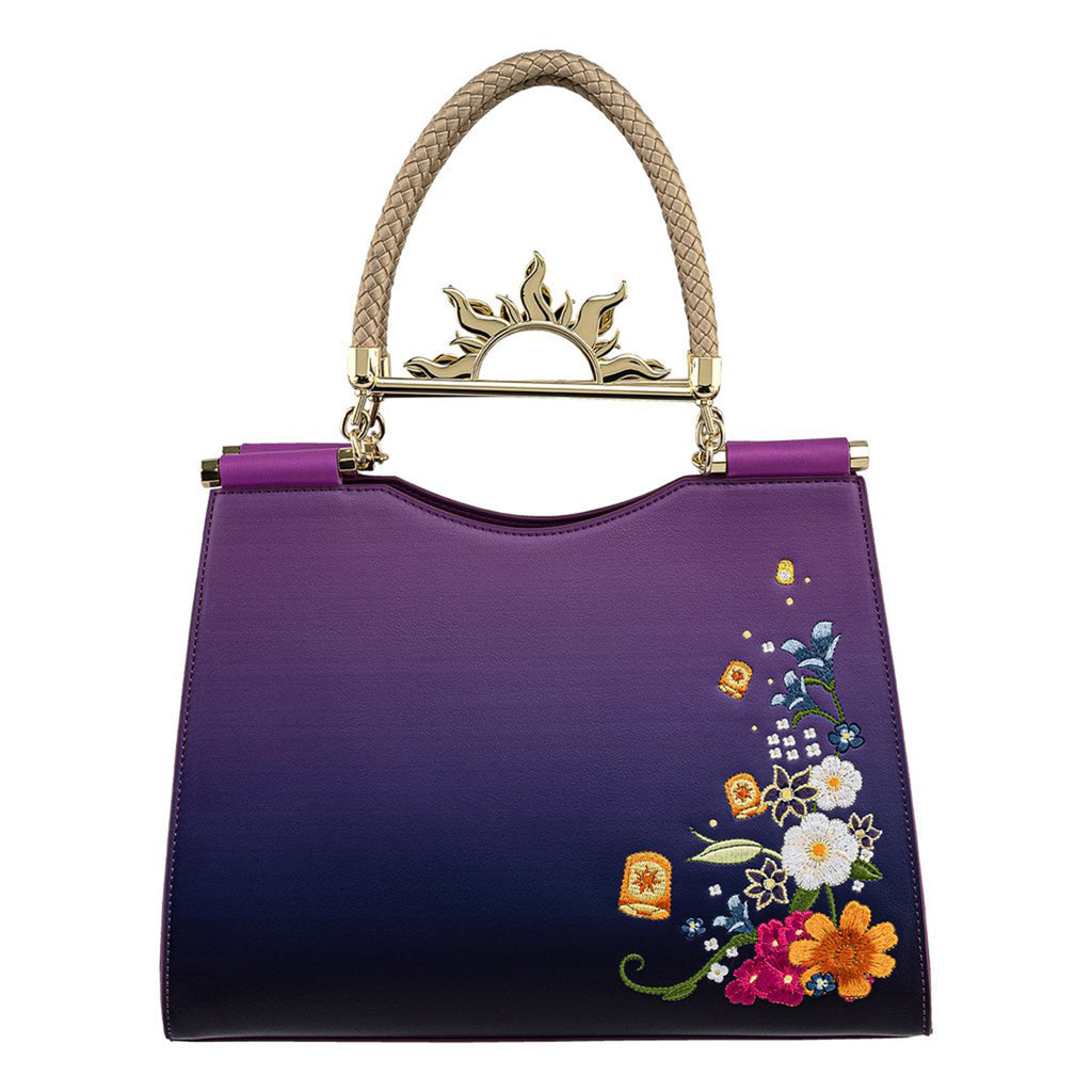 Loungefly Disney Tangled Floating Lights Hardware Crossbody Bag Purse