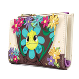 Loungefly Disney Tangled Pascal Flower Flap Wallet - Radar Toys
