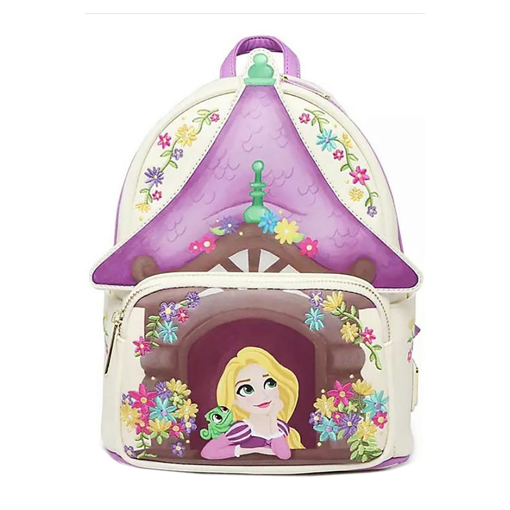 Loungefly Disney Tangled Tower Scene Mini Backpack