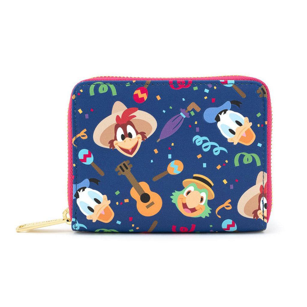 Loungefly Disney Three Caballeros Zip Around Wallet