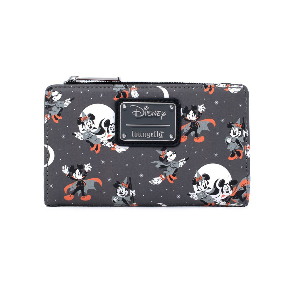 Loungefly Disney Vampire Mickey & Witch Minnie Flap Wallet