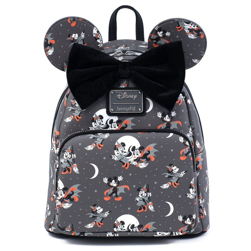 Loungefly Disney Vampire Mickey & Witch Minnie Halloween Mini Backpack