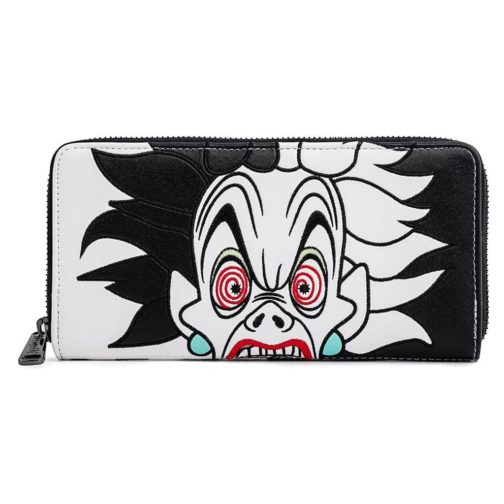Loungefly Disney Villains Cruella De Vil Dalmatian Spots Cosplay Wallet