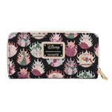 Loungefly Disney Villains Pastel Flames Zip Around Wallet - Radar Toys