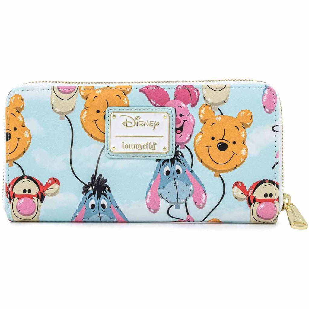 Loungefly Disney Winnie The Pooh Balloon Friends Zip Around Wallet