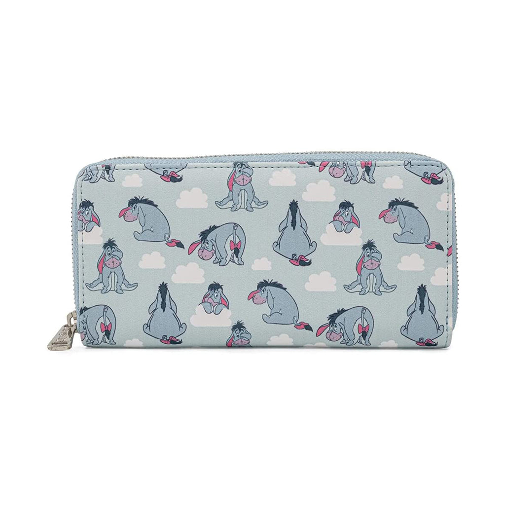 Loungefly Disney Winnie The Pooh Eeyore All Over Print Zip Around Wallet