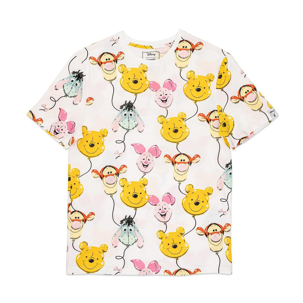 Loungefly Disney Winnie The Pooh Gang Balloons Tee Shirt