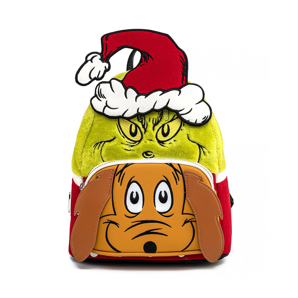 Loungefly Dr Seuss Grinch And Max Mini Backpack