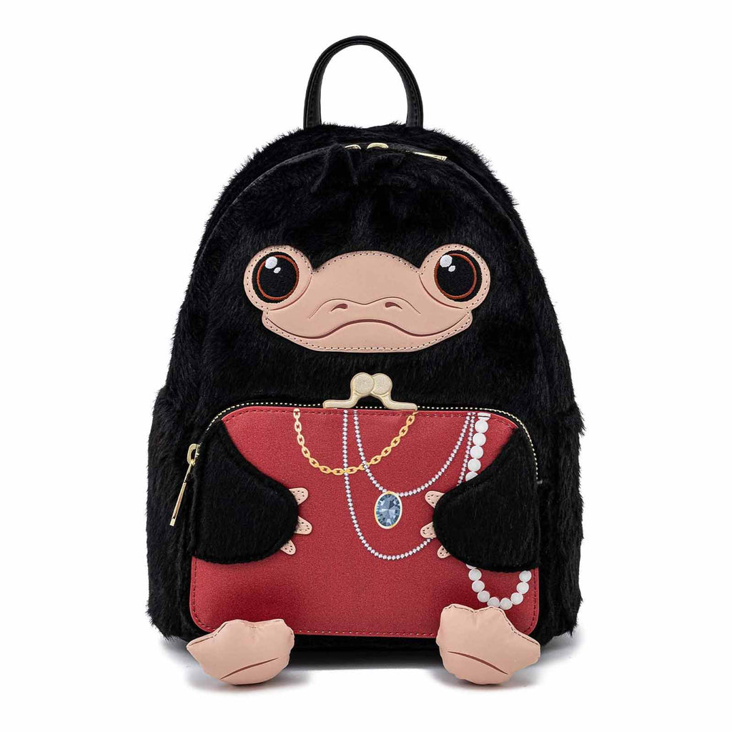 Loungefly Fantastic Beasts Niffler Plush Cosplay Mini Backpack