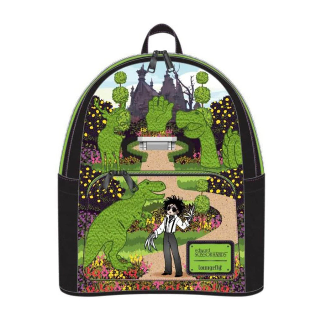 Loungefly Fox Edward Scissorhands Topiary Mini Backpack