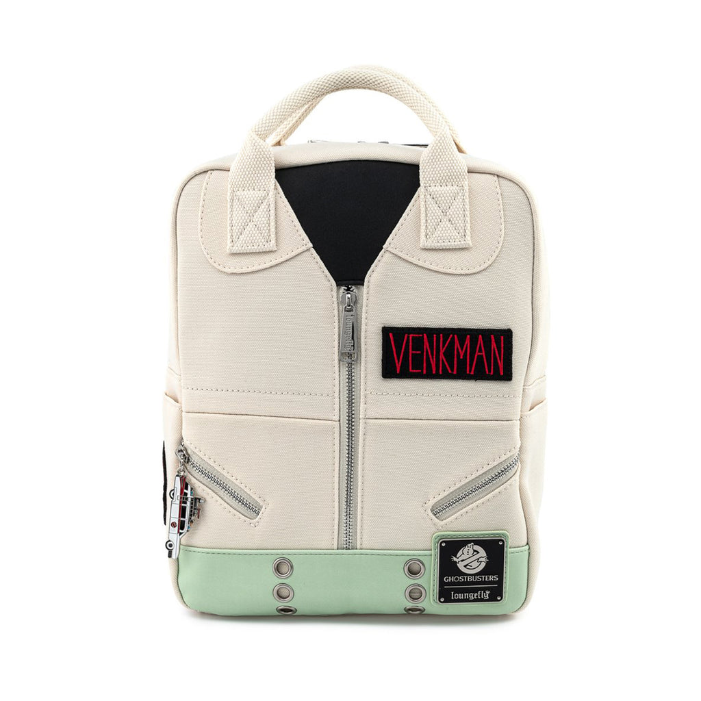 Loungefly Ghostbusters Venkman Cosplay Square Canvas Mini Backpack