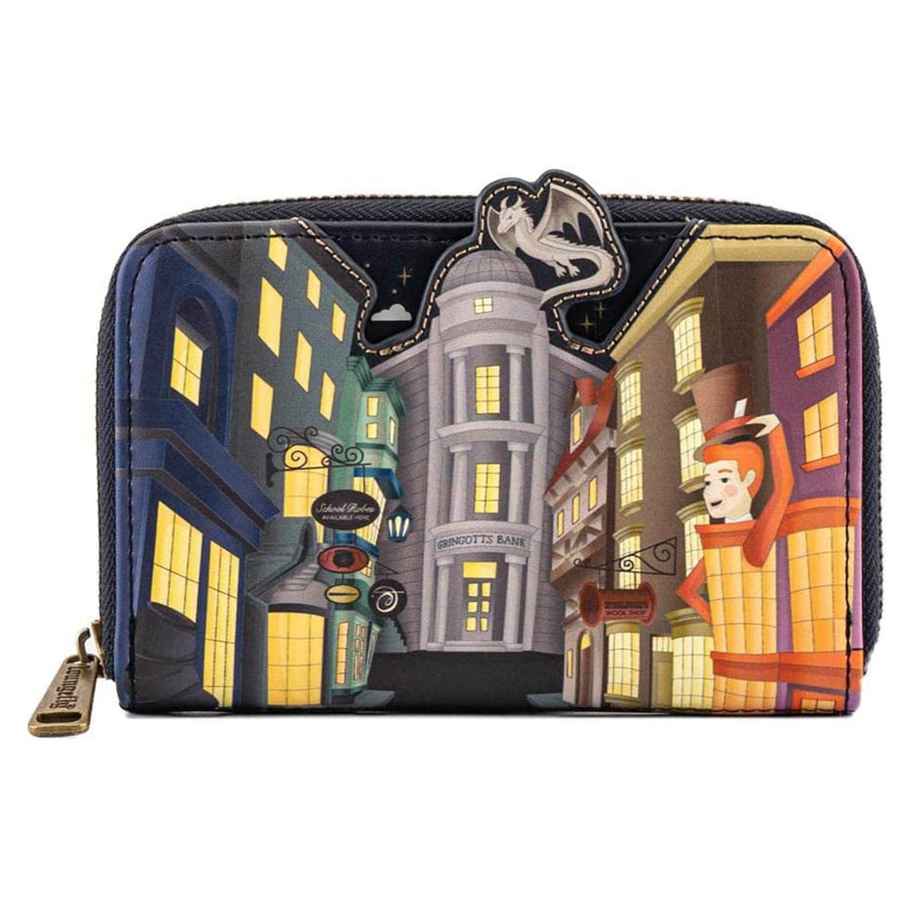 Loungefly Harry Potter Diagon Alley Zip Around Wallet