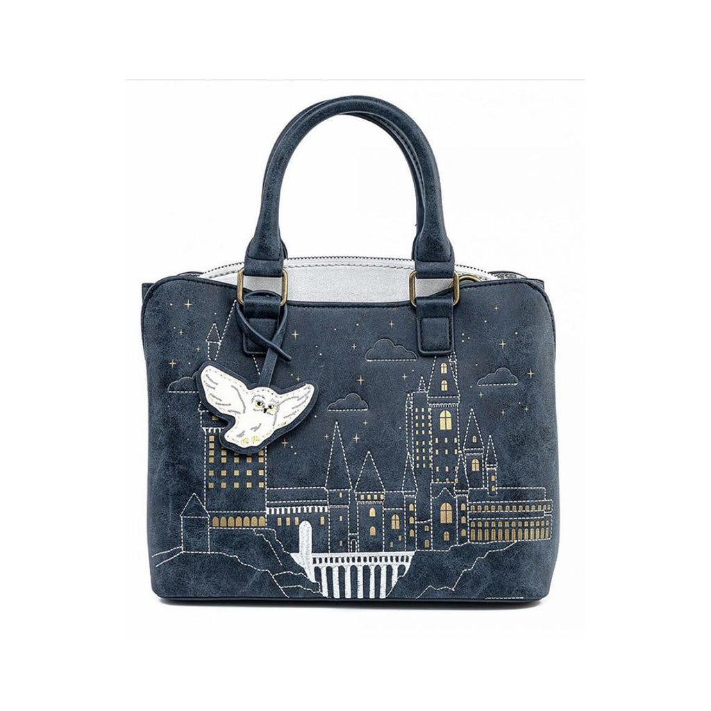 Loungefly Harry Potter Hogwarts Blue Handbag Purse