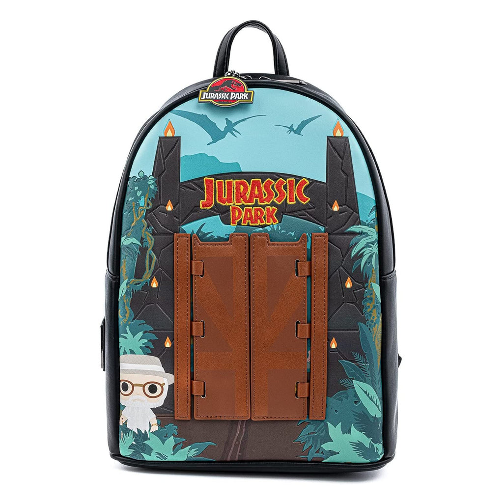 Loungefly Jurassic Park Gates Mini Backpack