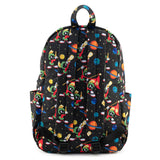 Loungefly Looney Tunes Marvin The Martian Space All Over Print Nylon Backpack - Radar Toys
