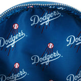 Loungefly MLB Dodgers Blue All Over Print Mini Backpack - Radar Toys