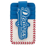 Loungefly MLB Los Angeles Dodgers Seam Stitch Card Holder ID Wallet - Radar Toys