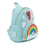 Loungefly Marvel Deadpool 30th Anniversary Unicorn Rainbow Mini Backpack - Radar Toys