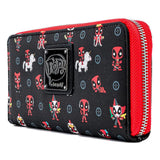 Loungefly Marvel Deadpool 30th Anniversary Zip Around Wallet - Radar Toys