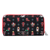 Loungefly Marvel Deadpool 30th Anniversary Zip Around Wallet - Radar Toys