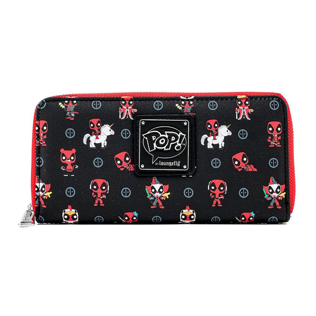 Loungefly Marvel Deadpool 30th Anniversary Zip Around Wallet