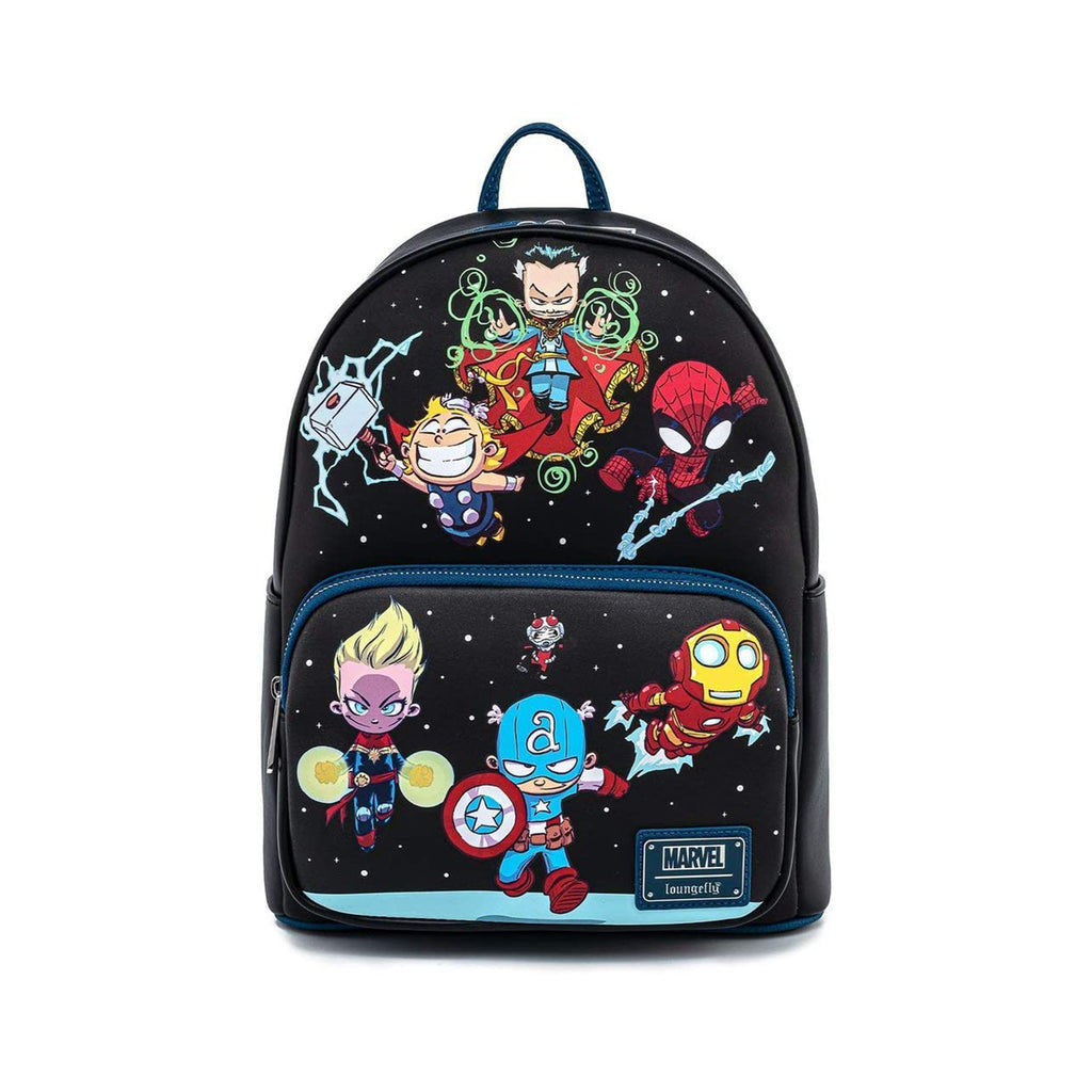 Loungefly Marvel Sy Chibi Characters Mini Backpack