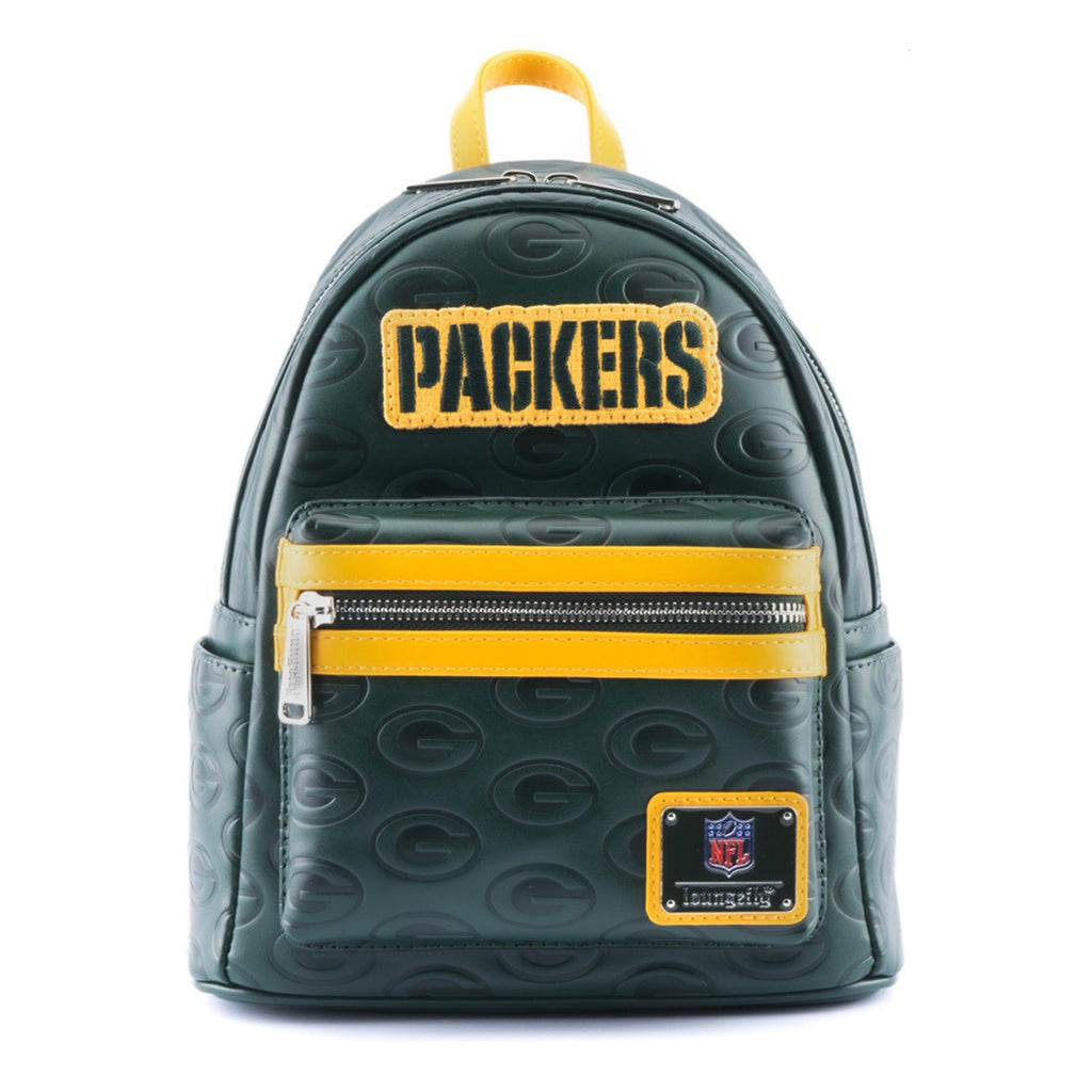 Loungefly NFL Greenbay Packers Logo Mini Backpack