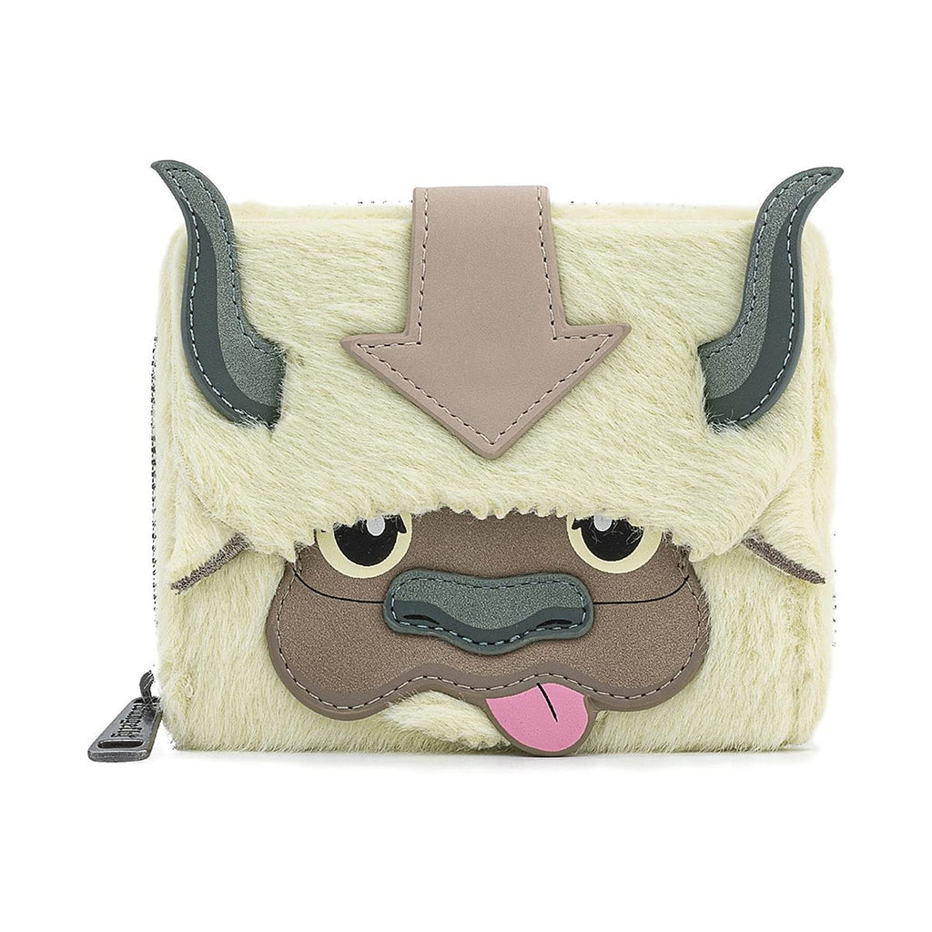 Loungefly Nickelodeon Avatar Aang Appa Cosplay Plush Zip Around Wallet