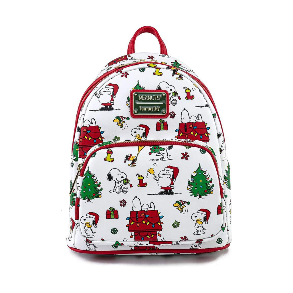 Loungefly Peanuts Snoopy Christmas Mini Backpack