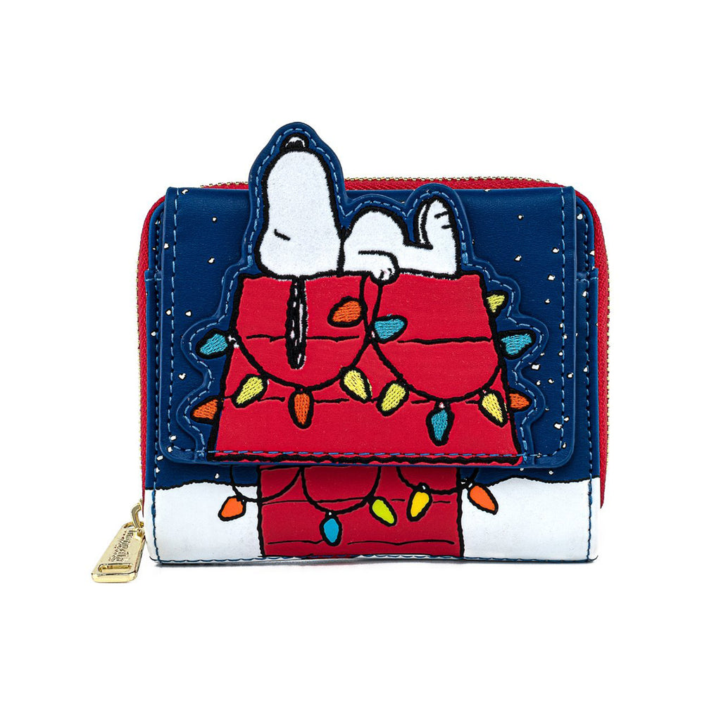 Loungefly Peanuts Snoopy Christmas Wallet