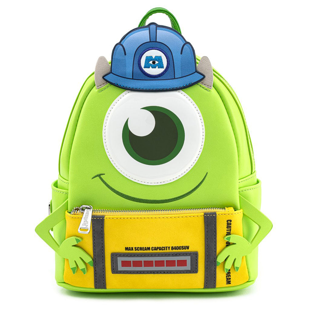 Loungefly Pixar Monsters Inc Mike Scare Cosplay Mini Backpack