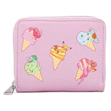 Loungefly Pokemon Ice Cream Denim Zip Around Wallet - Radar Toys