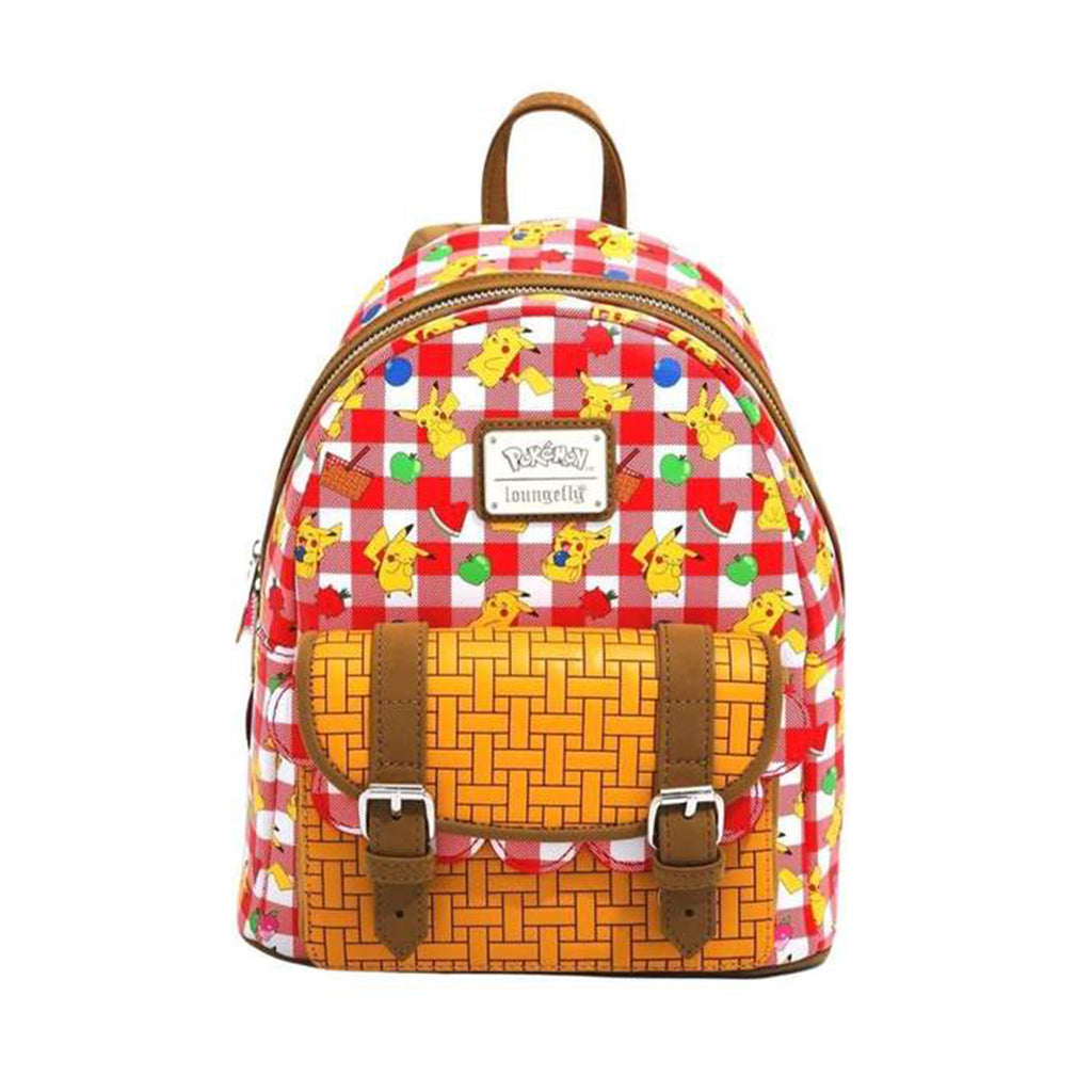 Loungefly Pokemon Pikachu Picnic Basket Mini Backpack