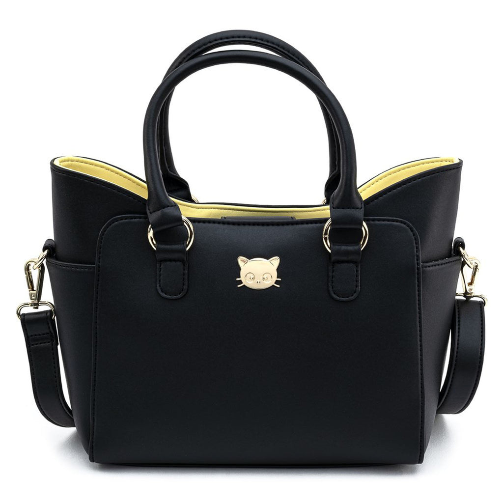 Loungefly Sanrio Chococat Cat Ears Gold Emblem Crossbody Bag Purse