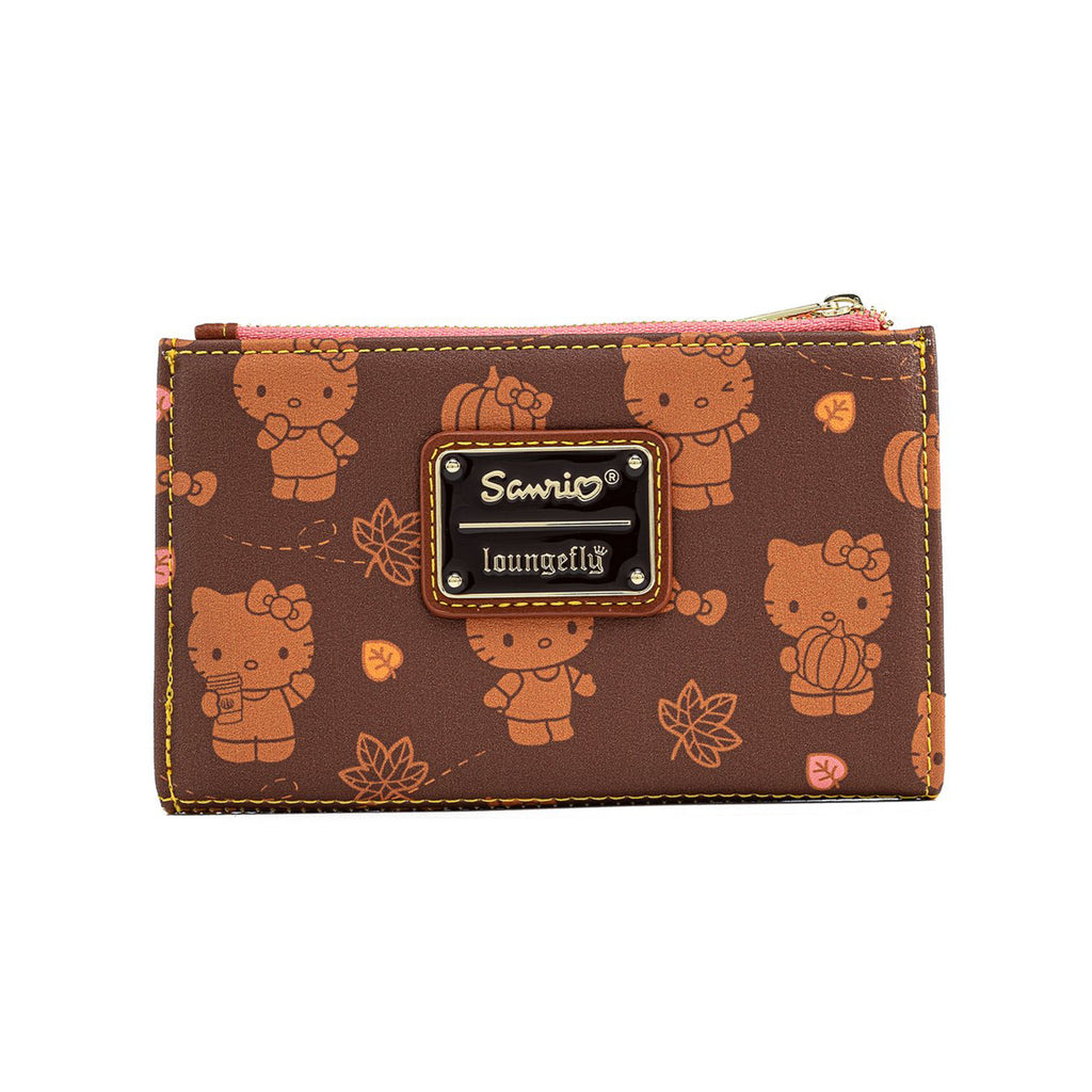 Loungefly Sanrio Hello Kitty Pumpkin Spice Flap Wallet
