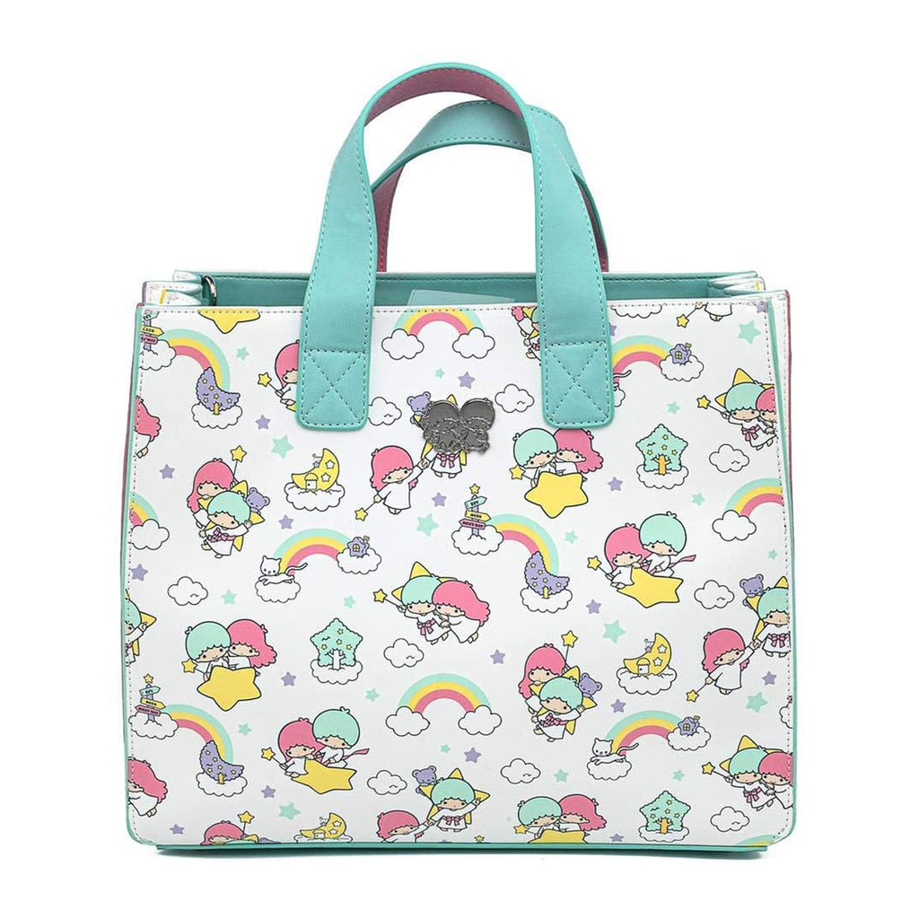 Loungefly Sanrio Little Twin Stars Rainbow Crossbody Bag Purse